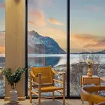 Tatil Evi Lyngvaer Seabreeze - Jacuzzi & Sauna - No 29 Kleppstad