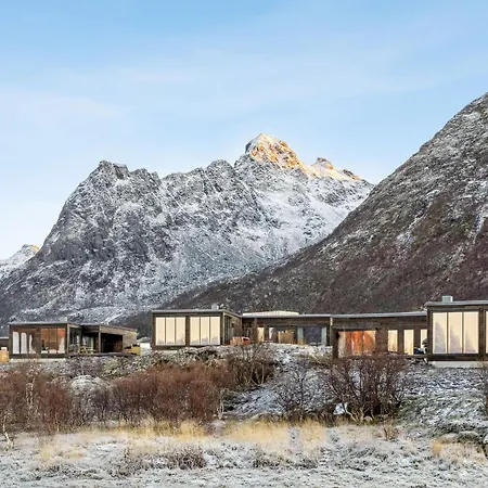 펜션 Sentralt I Lofoten *