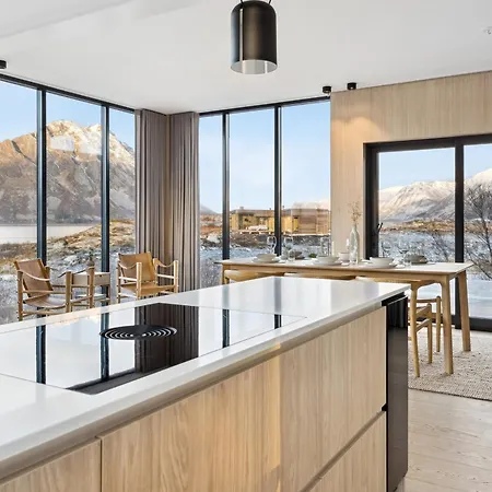 펜션 Sentralt I Lofoten *